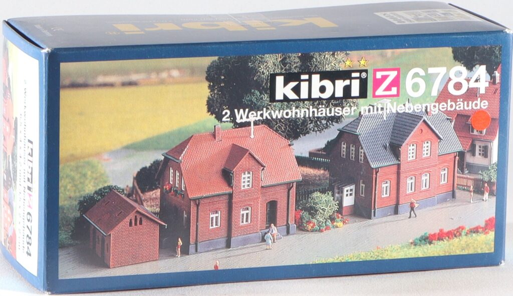Kibri gauge Z scale 1:220 kit worker's living quarters with annex #6784 new in original box