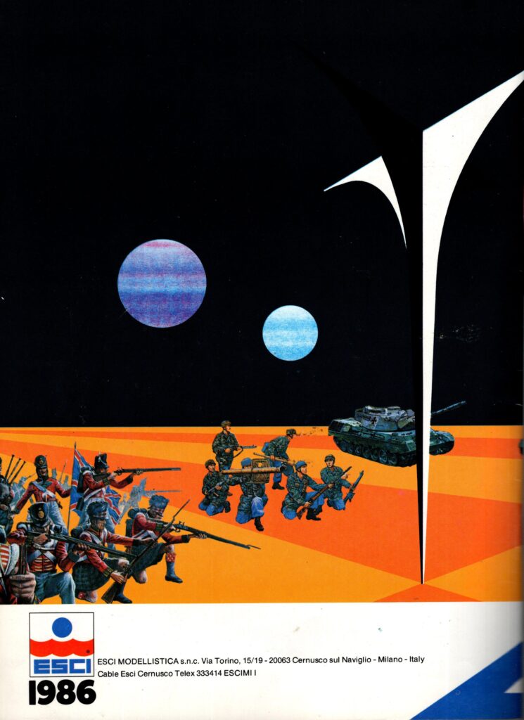 Esci Plastic Hobby Kits Catalogue 1986 Italian version