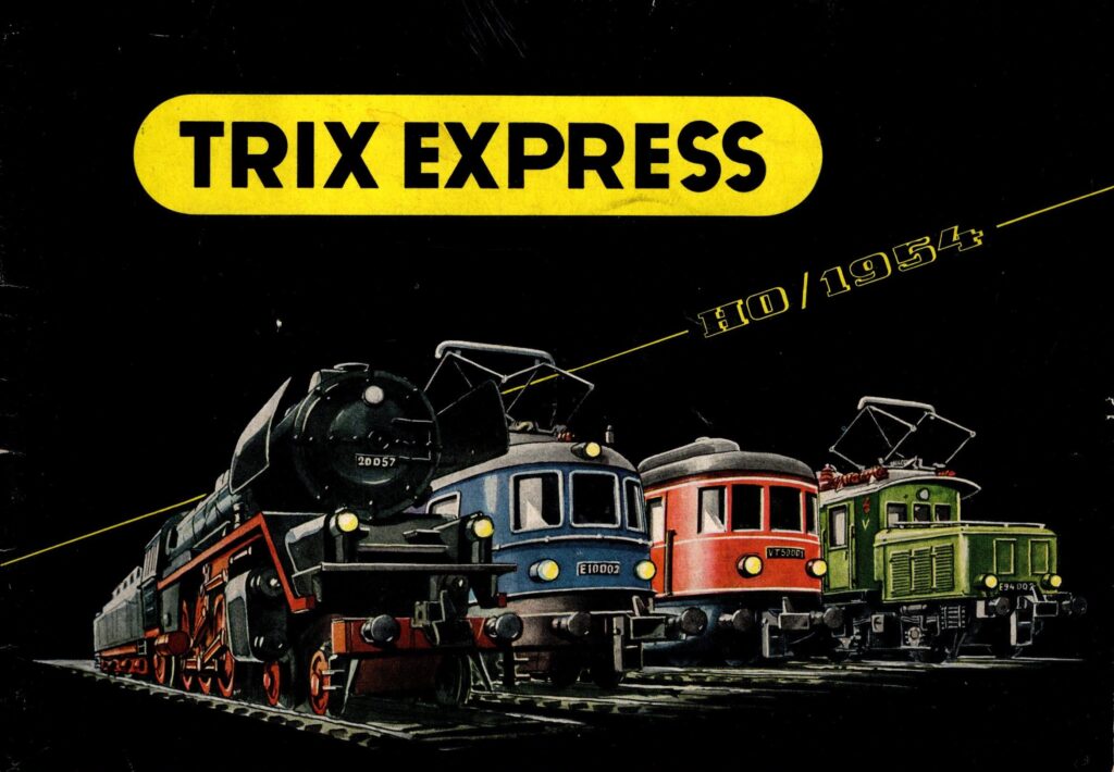 Trix Express 1954 Catalogue German version