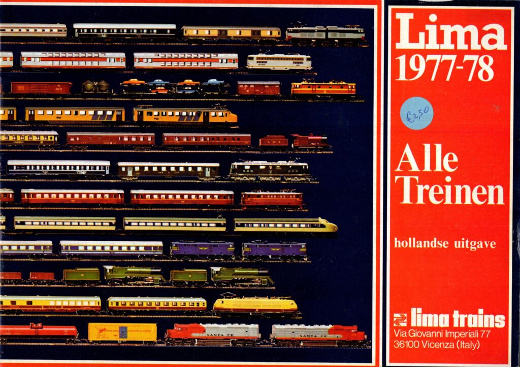 Lima 1977-1978 Dutch Catalogue
