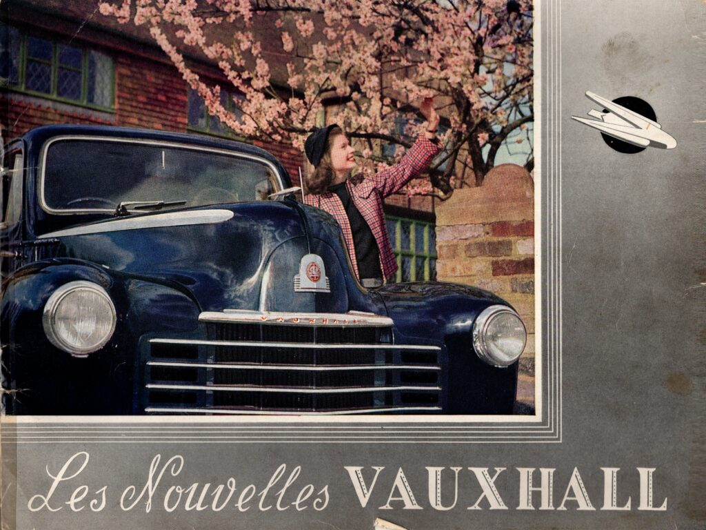 Vauxhall 1950 Catalogue French version
