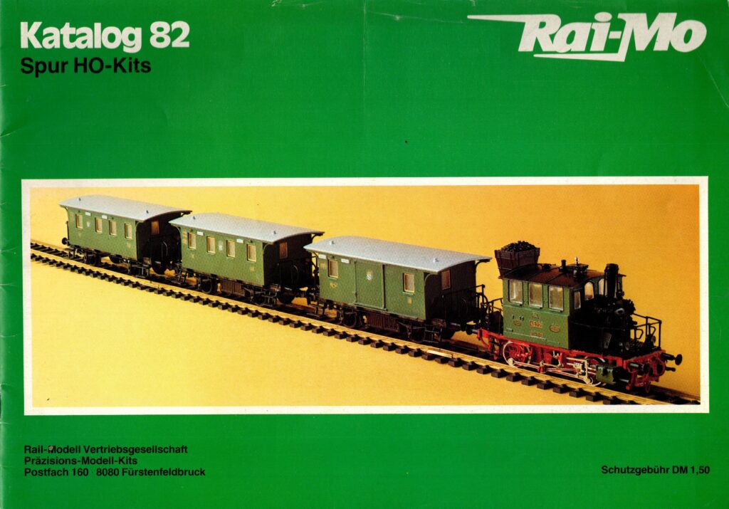 Rail-mo 1982 german catalogue