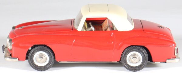 schuco-germany-tinplate-blech-motex-car-auto-mercedes-190-sl-coupe-original-not-replica-1088-1c