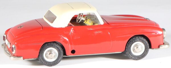 schuco-germany-tinplate-blech-motex-car-auto-mercedes-190-sl-coupe-original-not-replica-1088-1h