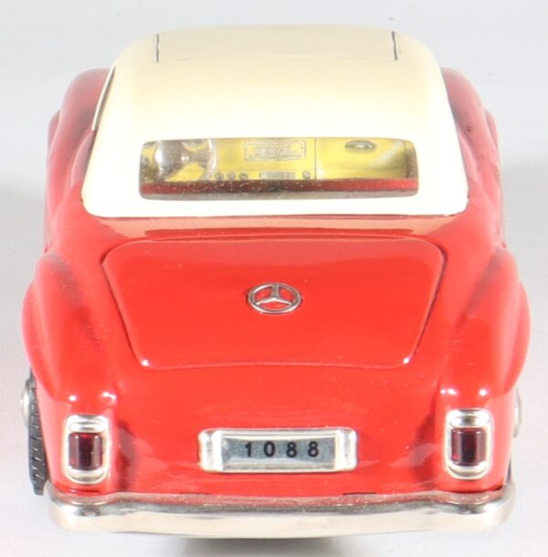 schuco-germany-tinplate-blech-motex-car-auto-mercedes-190-sl-coupe-original-not-replica-1088-1i