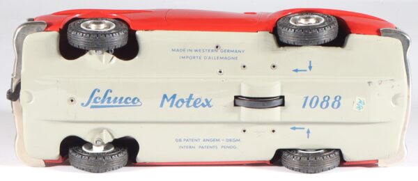 schuco-germany-tinplate-blech-motex-car-auto-mercedes-190-sl-coupe-original-not-replica-1088-1k