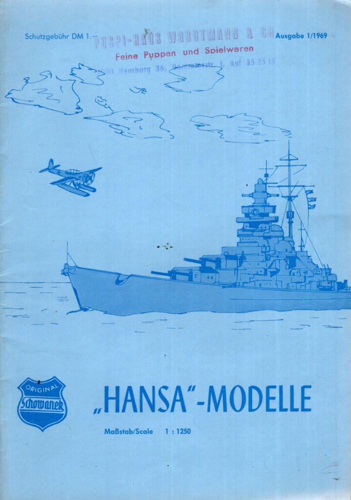 Hansa Modelle 1969 German catalogue