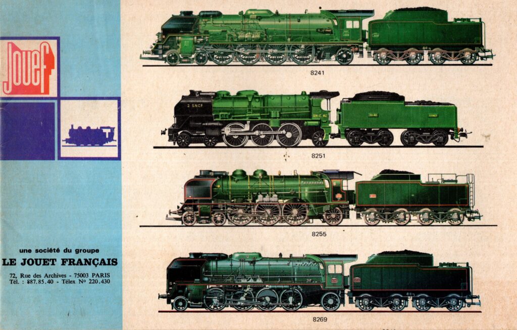 Jouef 1973 International catalogue