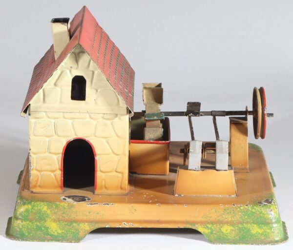 kallistoys-auctions-auktionen-antique-vintage-toys-antik-historisch-spielzeug-doll-cie-germany-tinplate-blech-watermill-with-hammer-mill-wassermuhle-mit-hammerwerk-1c