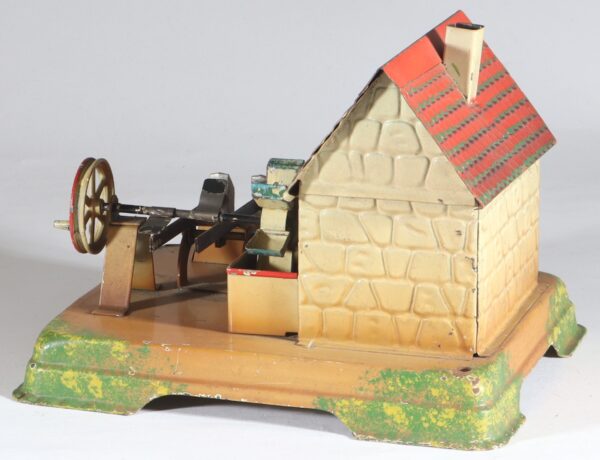 kallistoys-auctions-auktionen-antique-vintage-toys-antik-historisch-spielzeug-doll-cie-germany-tinplate-blech-watermill-with-hammer-mill-wassermuhle-mit-hammerwerk-1d
