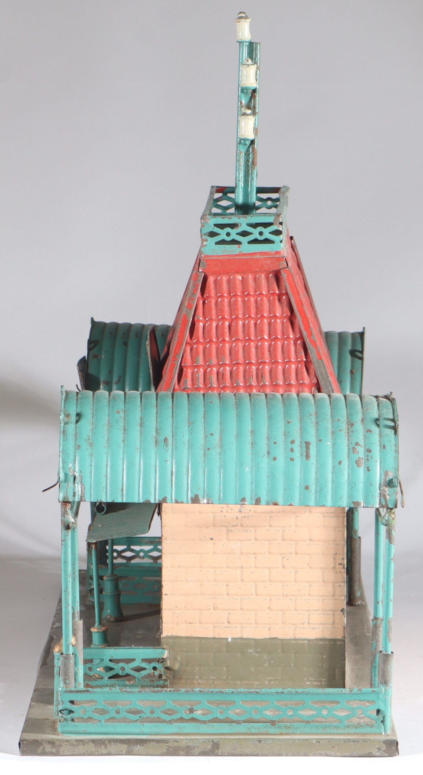 kallistoys-auctions-auktionen-antique-vintage-toys-antik-historisch-spielzeug-faivre-f-v-france-spur-0-tinplate-blech-railway-station-large-bahnhof-gross-gare-grande-1g