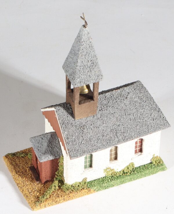 kallistoys-auctions-auktionen-antique-vintage-toys-antik-historisch-spielzeug-vaupe-germany-spur-h0-wood-house-holzhaus-village-church-dorfkirche-1064-1b