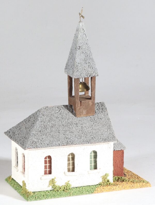 kallistoys-auctions-auktionen-antique-vintage-toys-antik-historisch-spielzeug-vaupe-germany-spur-h0-wood-house-holzhaus-village-church-dorfkirche-1064-1f