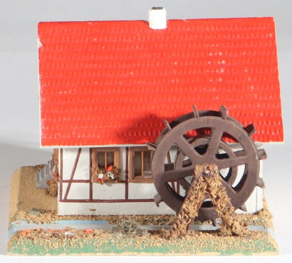 kallistoys-auctions-auktionen-antique-vintage-toys-antik-historisch-spielzeug-vaupe-germany-spur-h0-wood-house-holzhaus-watermill-wassermuhle-1122-1c