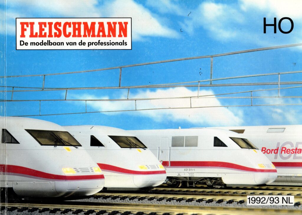 Fleischmann 1992-1993 Dutch catalogue