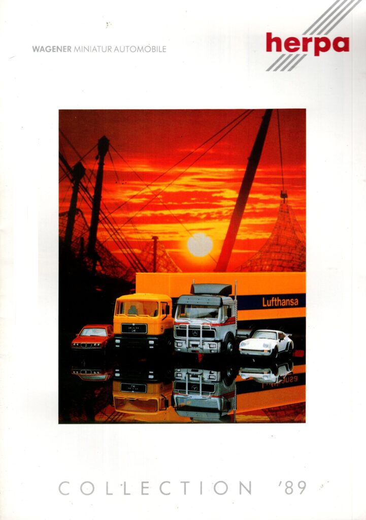 Herpa 1989 German catalogue