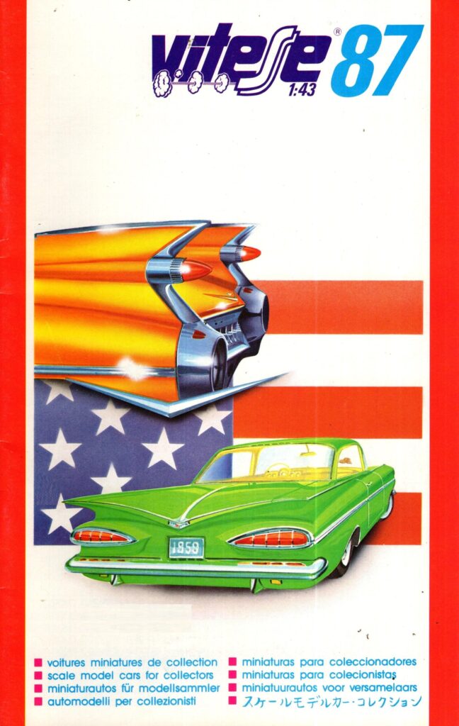 Vitesse 1987 Dutch catalogue