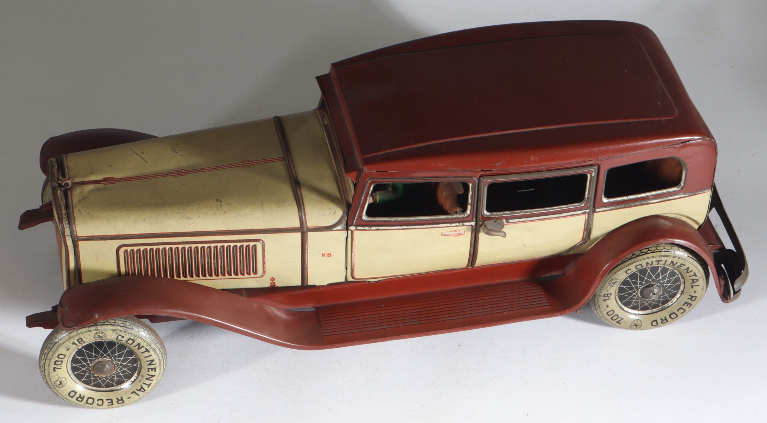 karl bub-kb-germany-tinplate-blech-clockwork-uhrwerk-limousine-creme braun-781-1c karl-bub-kb-germany-tinplate-blech-clockwork-uhrwerk-limousine-creme-braun-781-1c