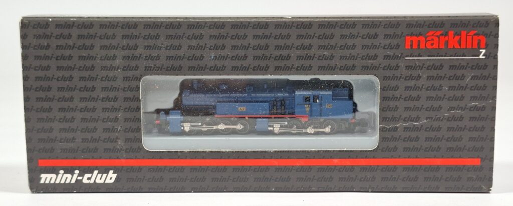 Märklin Spur Z 1:220 Dampflok Mallet BR Gt 2x 4/4 blau #88290 im OKT