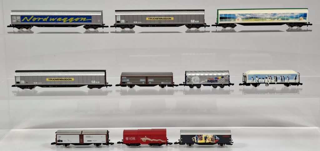Märklin Spur Z 1:220 Konvolut grosse Güterwagen