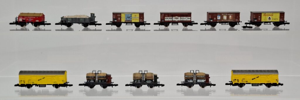 Märklin Spur Z 1:220 Konvolut diverse Güterwagen - Weinwagen