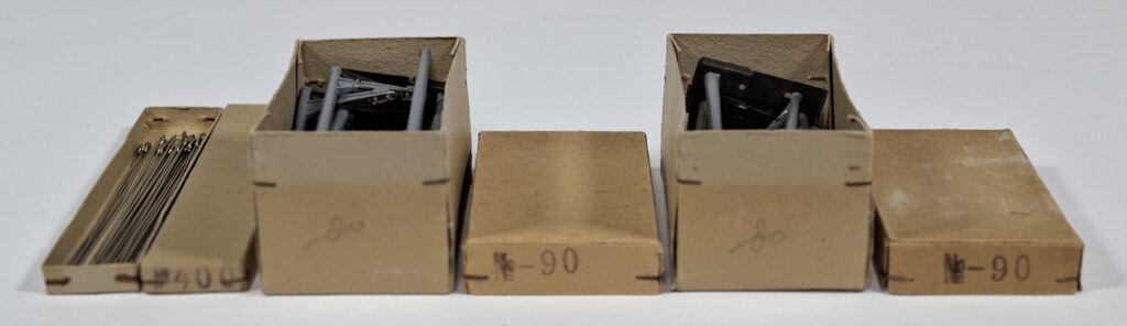 HAMO H0 gauge lot with catenary poles for tram (approx. 24 pieces) #90 and wire #400 in OB