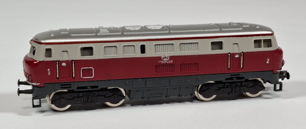 HAMO H0 gauge DB V160 diesel loco, zinc diecast, 1960s