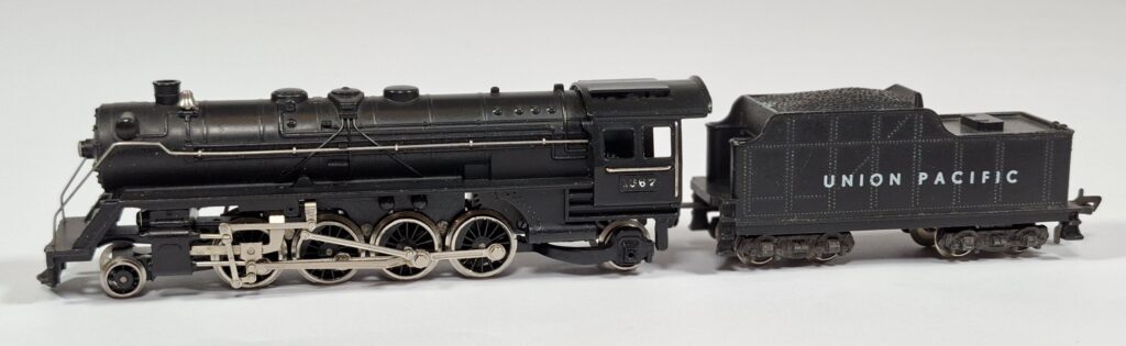 Fleischmann H0 gauge USA Union Pacific 2-8-2 steam loco #1367, mid-1950s