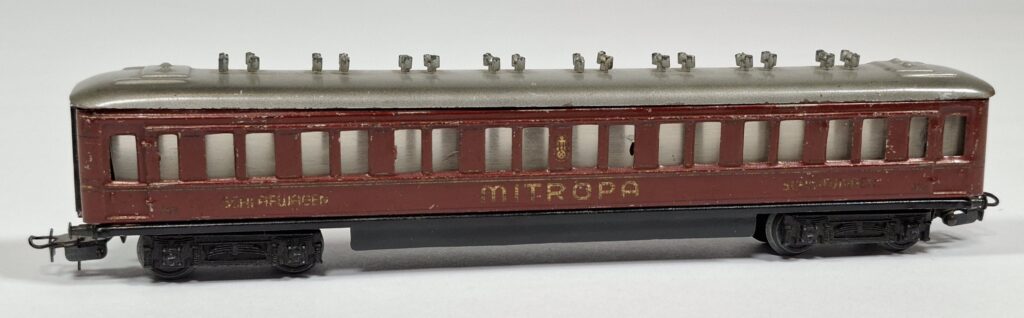 Märklin Spur H0/00 Blech Speisewagen MITROPA mit Dachlüftern '40er Jahre