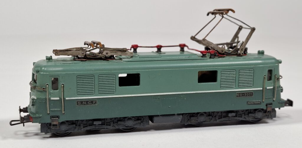 Vollon & Brun (VB) Frankreich Spur H0 Guss Elektrolok BB 9001 '50er Jahre