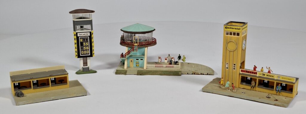 Faller AMS Slotcar Konvolut Kunststoff Gebäude '60er Jahre