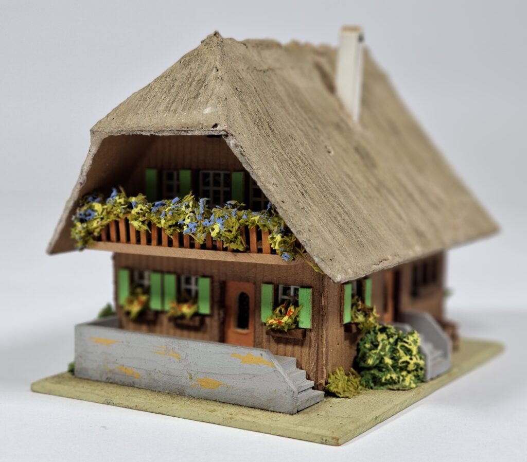 Creglinger Holzhaus Schwarzwaldhaus #302 um 1955