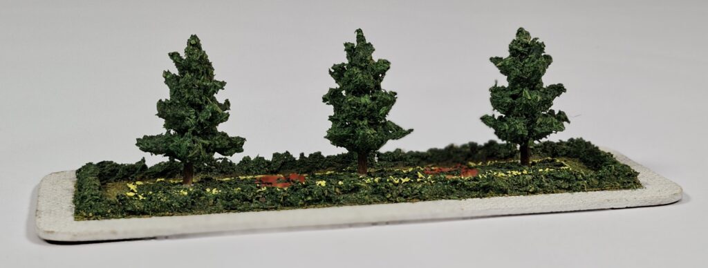 Creglinger Holzhaus Diorama Parkstück #602 um 1955