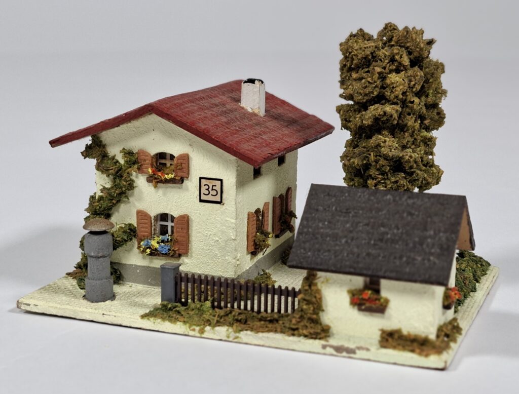 Creglinger Holzhaus Bahnwärterhaus #235 um 1955