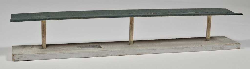 Creglinger Holzhaus Bahnsteig #276 um 1955