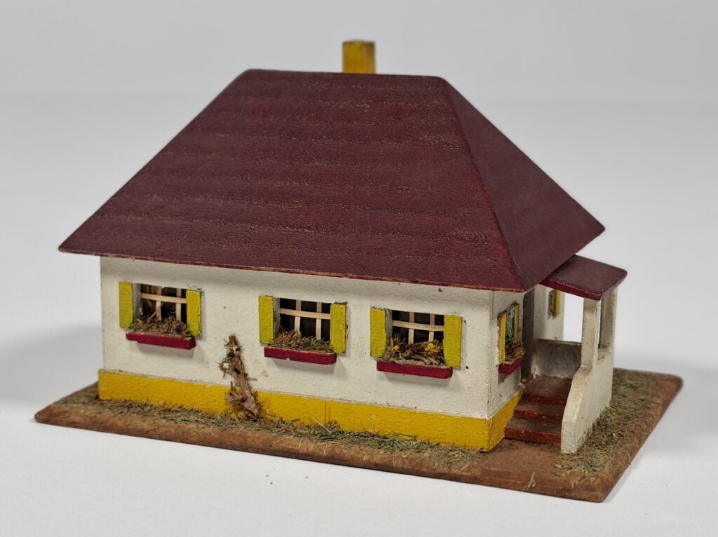 Rudolf Spitaler (RS) Holzhaus Villa mit Vorbau um 1953