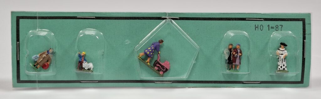 Metallfiguren Spur H0 in Originalverpackung '50er Jahre