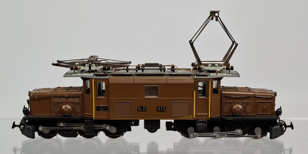 Bemo H0 12mm gauge Ge 6/6 electric loco, Rhaetian Railway