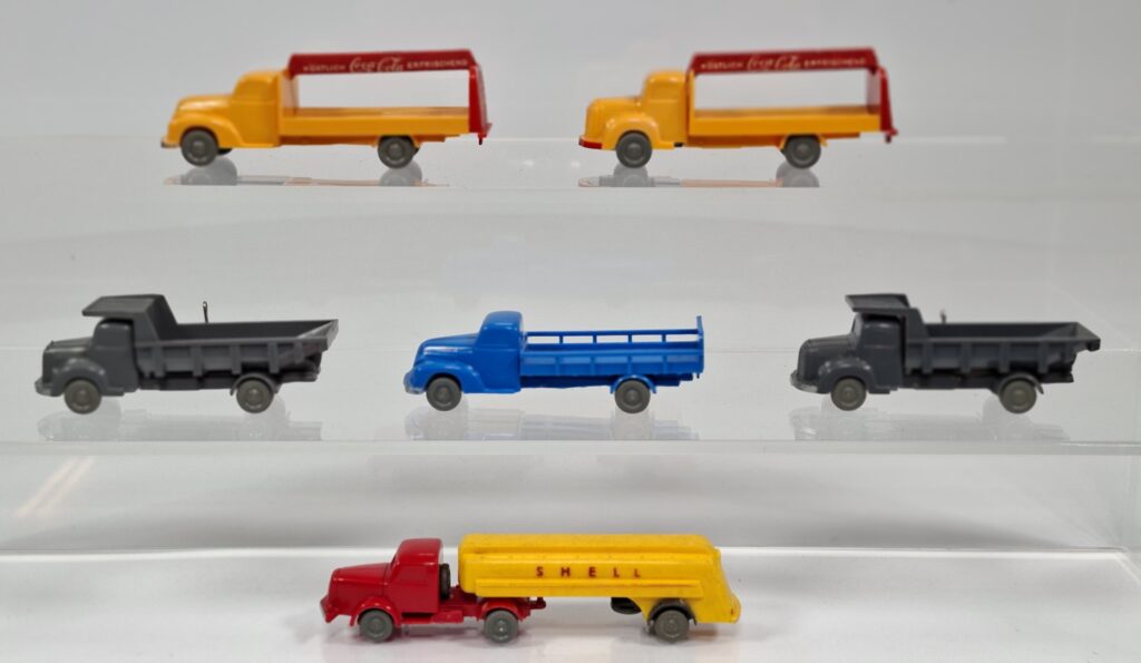 Wiking unverglaste Modellautos Konvolut LKW Ford Mercedes 3500 Getränke Milchwagen Hinterkipper