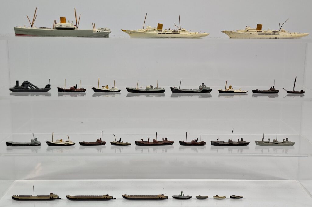 Wiking 1:1250 Vorkrieg Metall Konvolut Zivilschiffe Jan Wellem Oceana Eimerbagger '30er Jahre