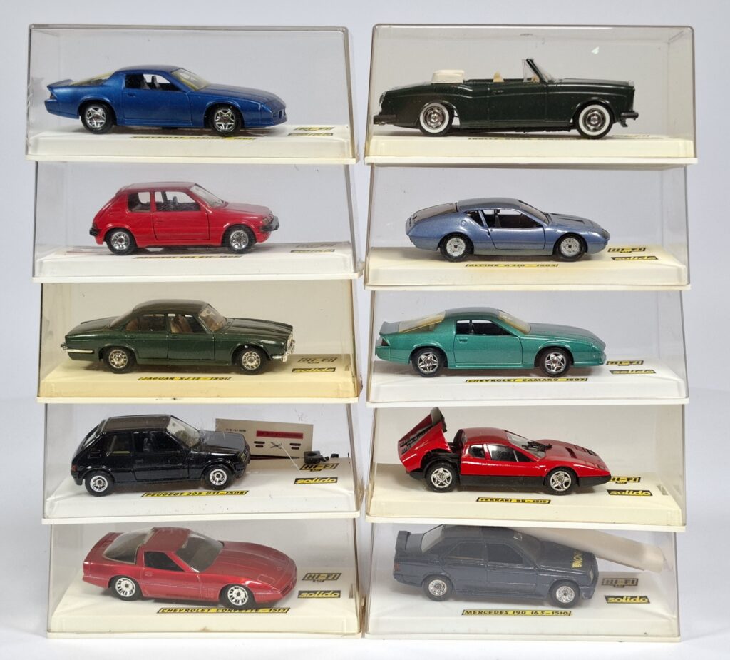 Solido 1:43 Zinkdruckguss Konvolut Modellautos im OKT