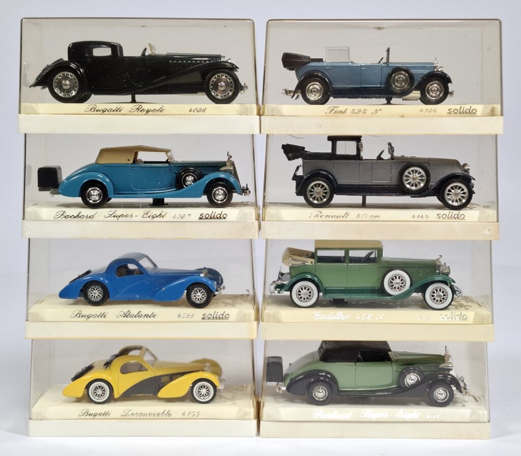Solido 1:43 Zinkdruckguss Konvolut Modellautos "Age d'Or" im OKT