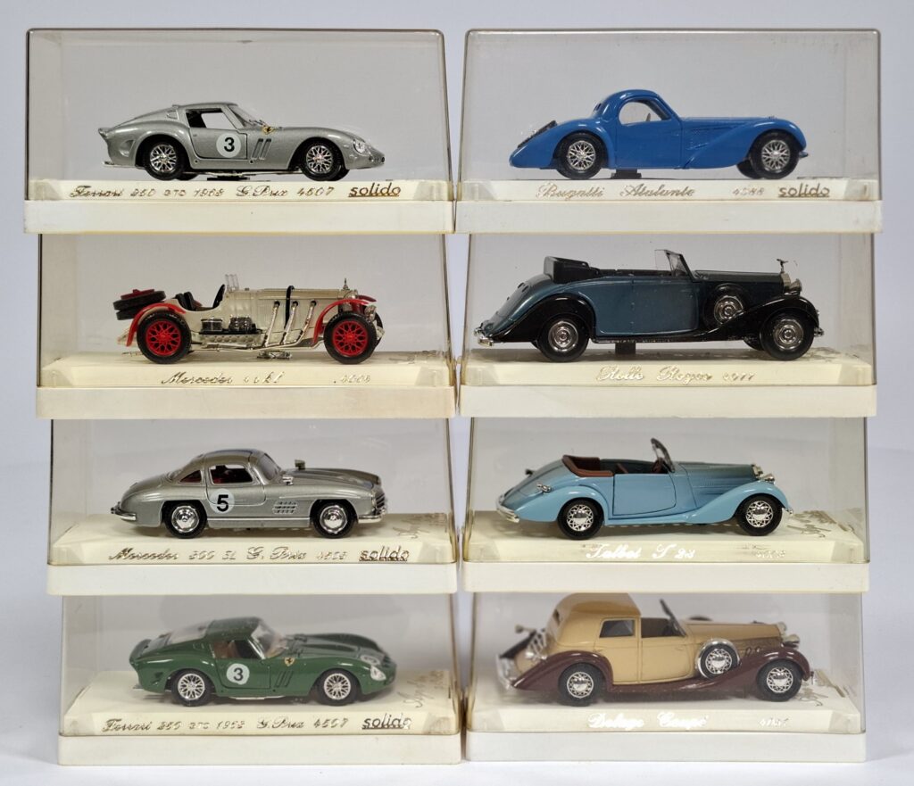 Solido 1:43 Zinkdruckguss Konvolut Modellautos "Age d'Or" im OKT