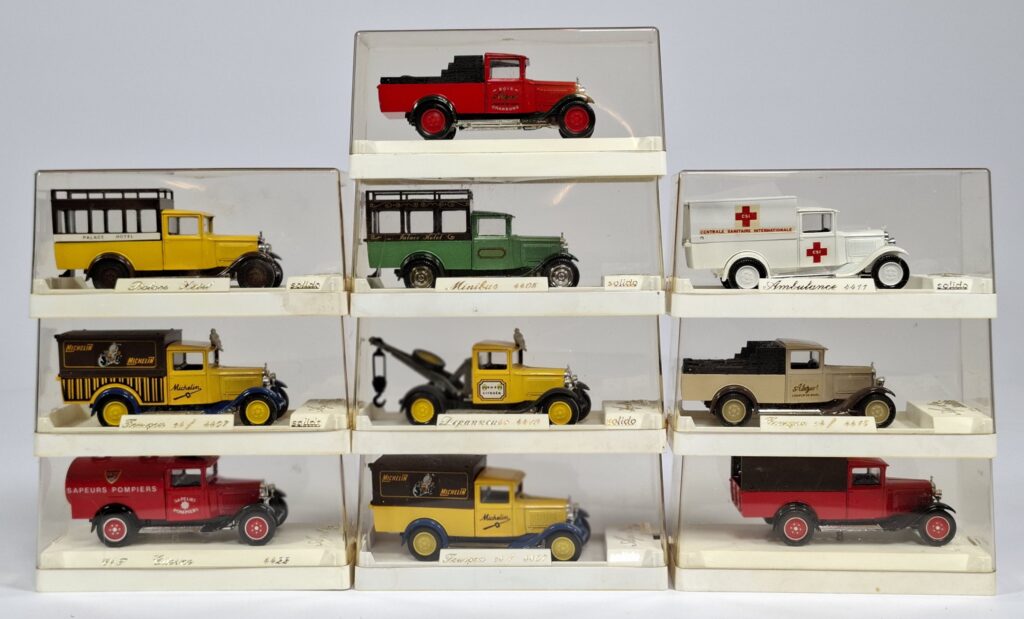 Solido 1:43 Zinkdruckguss Konvolut Modellautos "Age d'Or" im OKT