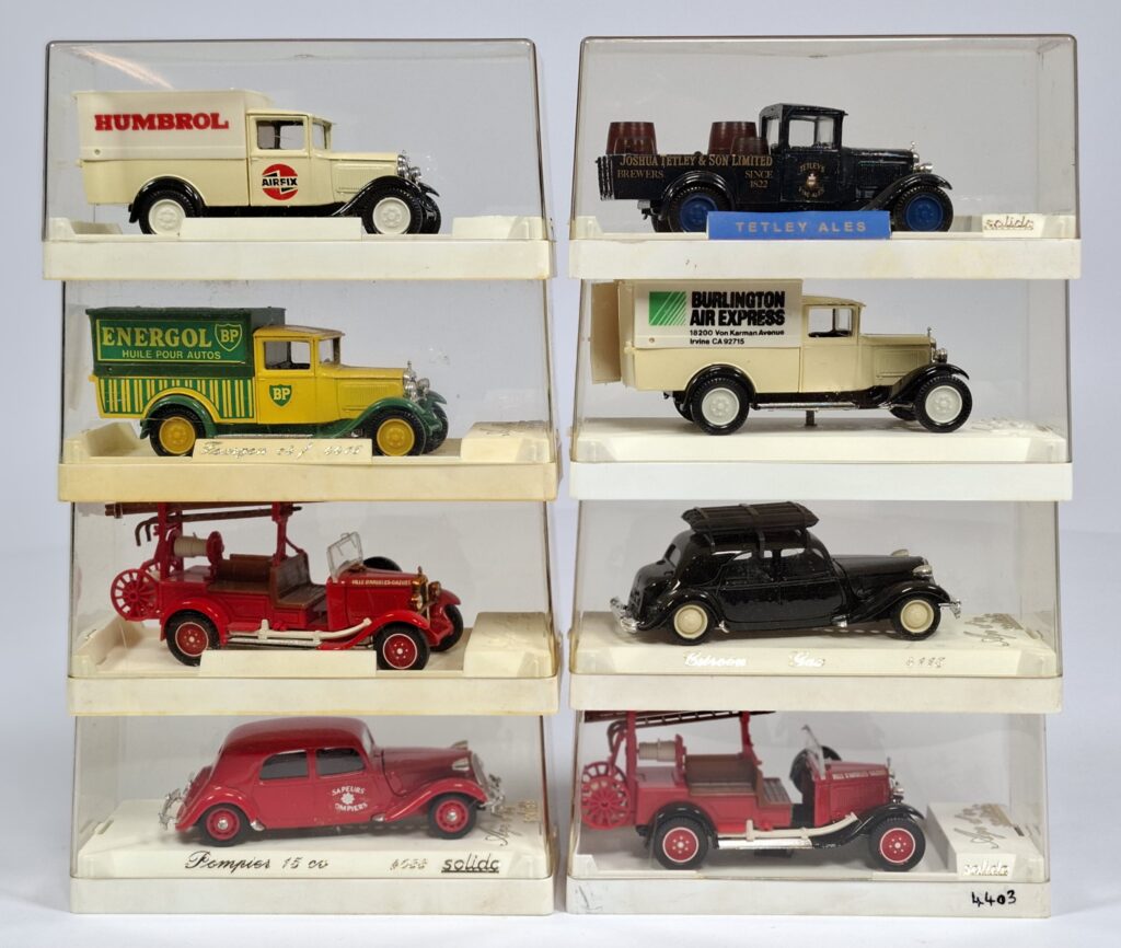 Solido 1:43 Zinkdruckguss Konvolut Modellautos "Age d'Or" im OKT