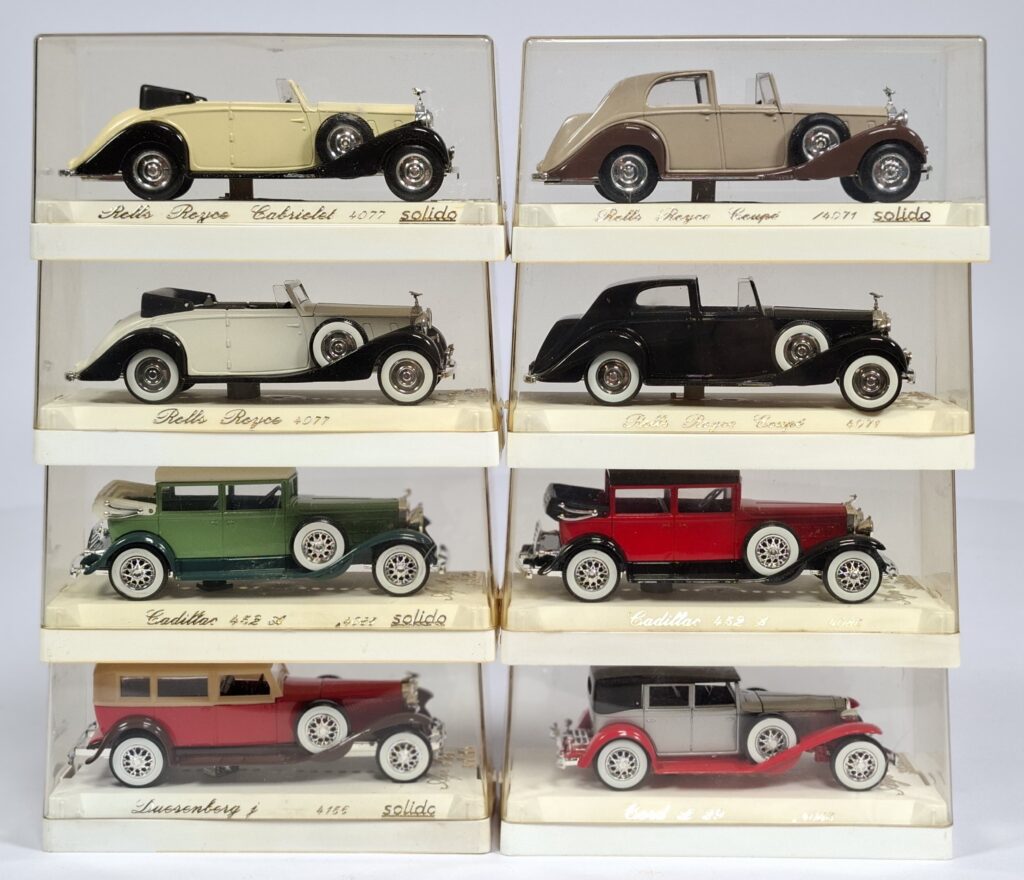 Solido 1:43 Zinkdruckguss Konvolut Modellautos "Age d'Or" im OKT