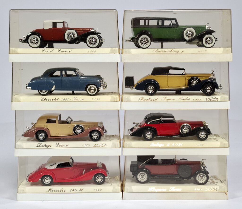 Solido 1:43 Zinkdruckguss Konvolut Modellautos "Age d'Or" im OKT